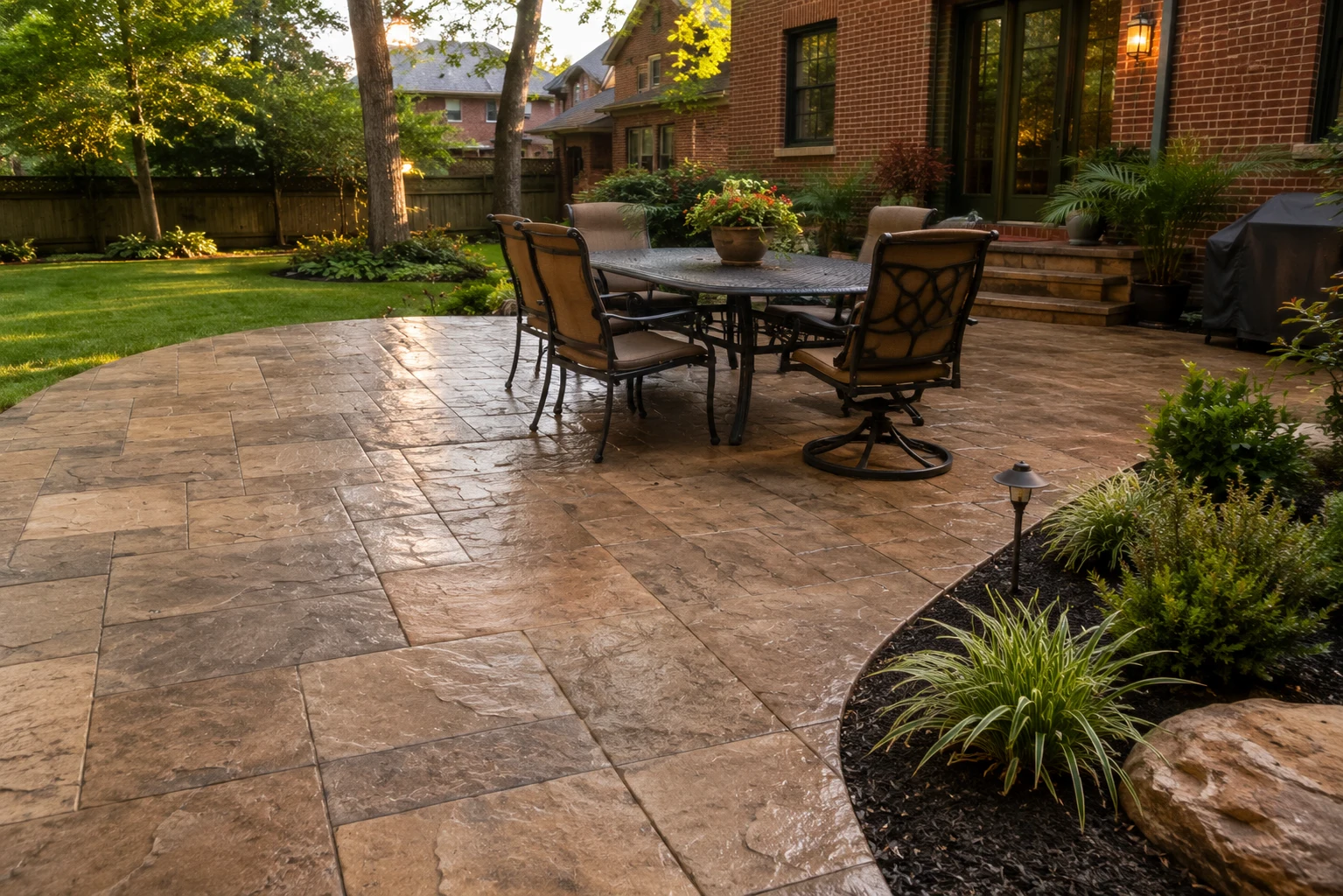 Concrete patio Newark Ohio